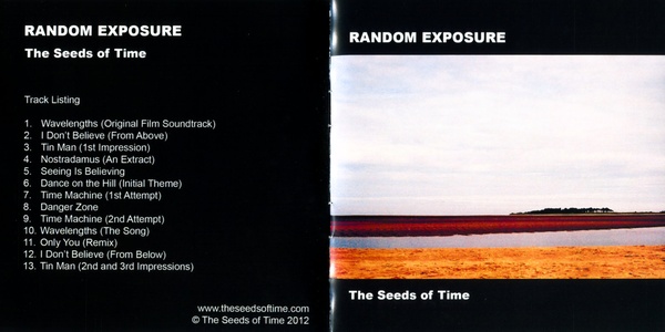 Picture of the booklet for Random Exposure album by The Seeds of Time