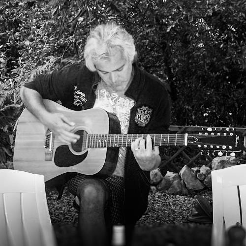 Photograph of the lead musician Alastair James Thompson